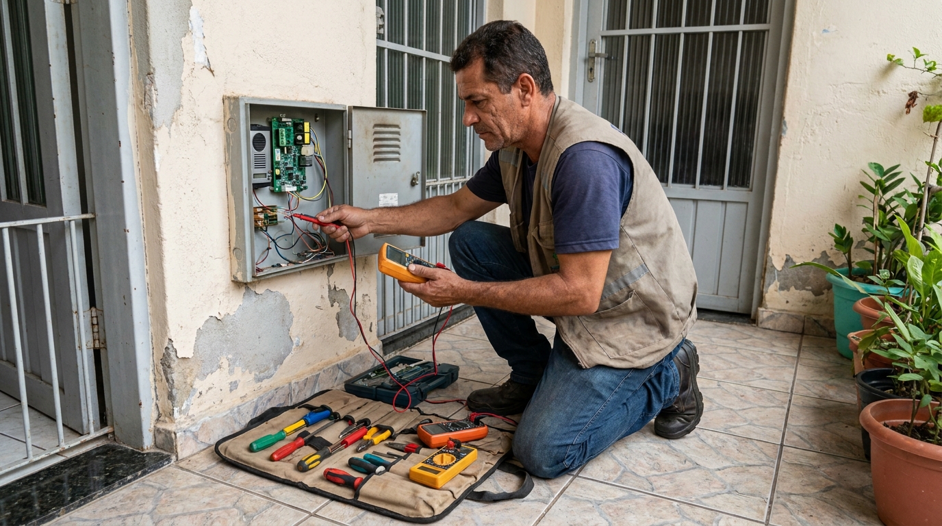 Conserto de interfone profissional em Campo Grande‑MS