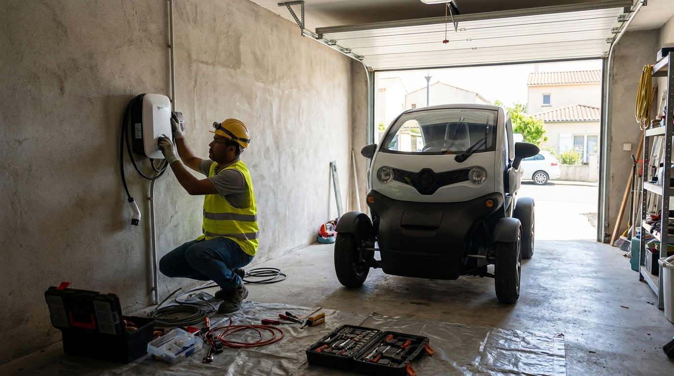Instalacao de carregador de carro eletrico profissional em Campo Grande‑MS